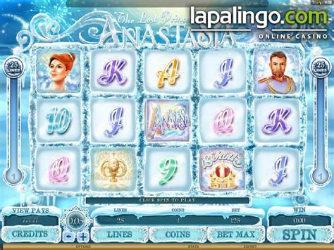 The Lost Princess Anastasia Online Casino Slot Game.
